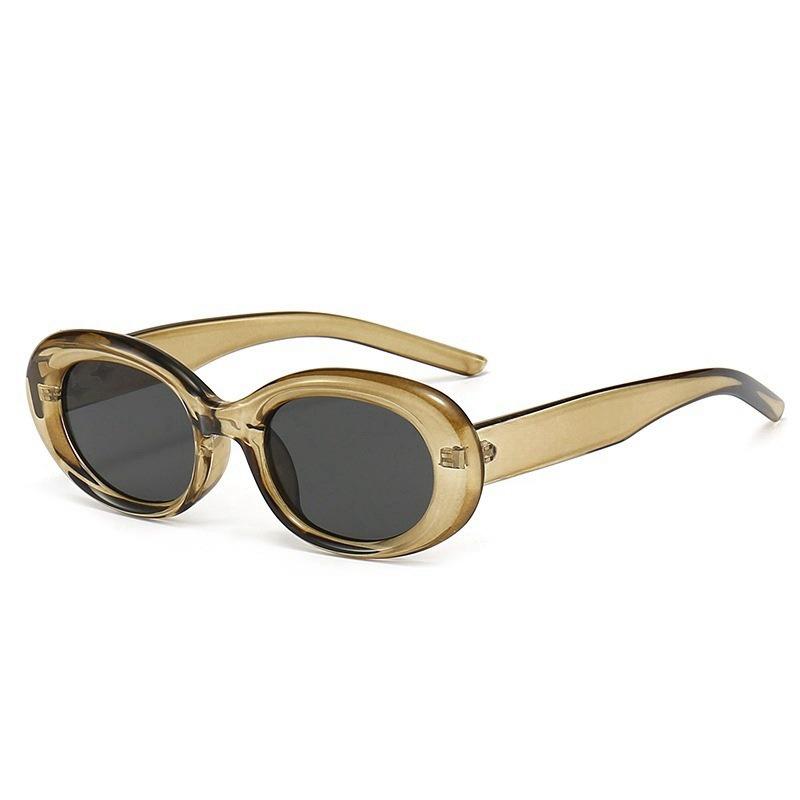Trendy Unisex Round Frame Sunglasses - High-End Fashion for Sunshade and Sunscreen