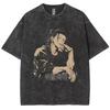 Anime Jujutsu Kaisen Gojo Satoru T Shirts Washed Men Women Harajuku T-Shirts High Quality Retro for Men Women Tops Tees