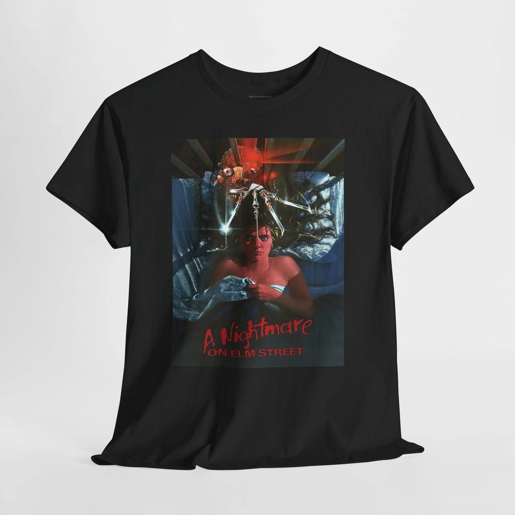 A Nightmare On Elm Street 1984 Retro Movie Poster Horror Unisex Graphic T-Shirt