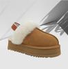 Fashion 2025 New Women Designer Winter Shoes Fur Lady High Heels Platform Snow Ankle Boots Classic Mini Luxury Botas Mujer Zapatos