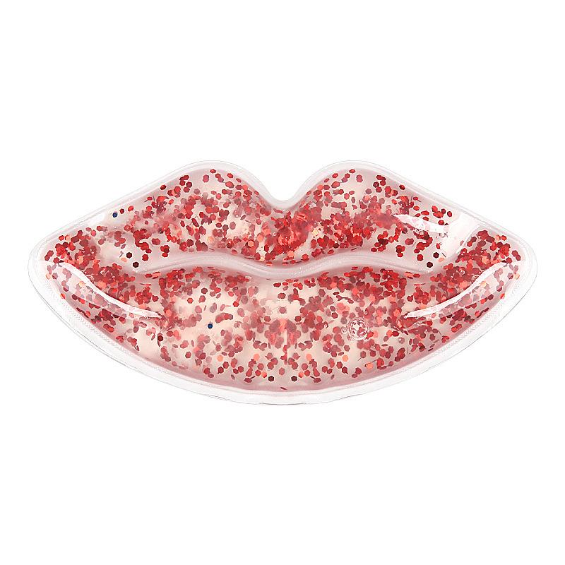 

Блестящая пудра Блестящий лед в форме губ Гель для ухода в форме рта Холодный ледяной компресс Горячий компресс Двойного назначения Многоразовый