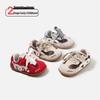 Spring 2026 Baby First Walker Non-slip Sports Shoes: Soft Sole, Fashionable Casual Shoes for Boys and Girls