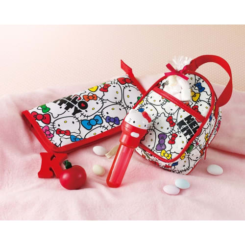 Skater (PSHC7) PET Bottle with Carrying Case and Straw Cap, 350ml and 500ml, Hello Kitty Design