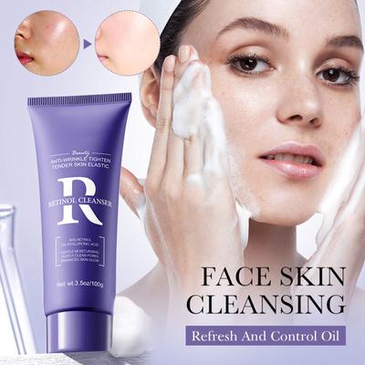 Tightening And Cleansing Facial Cleanser Retinol Cleansing Facial Cleanser 100g