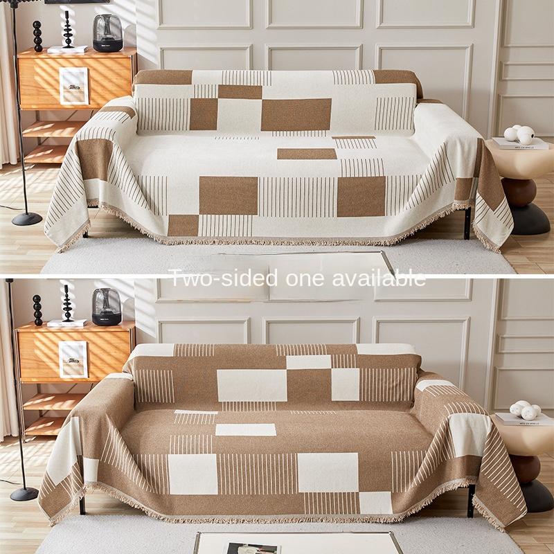 Luxury Sofa Cover Chenille Sofa Towel Blanket Couch Cover Universal Anti-cat Scratch Sofa Cover for Living Room 1/2/3/4 Seater