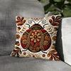 Retro Animal And Flower Prints Pillow Case Linen Pillows Case Cushions Case Sofa Pillows Case Decor Home