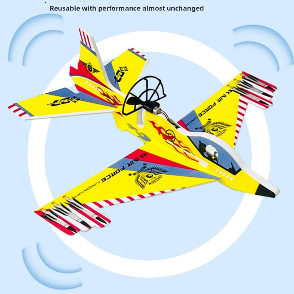 28*26*6.5cm Outdoor Toy Random Color Electric Plane Aircraft High Quality Inertial Foam Toys