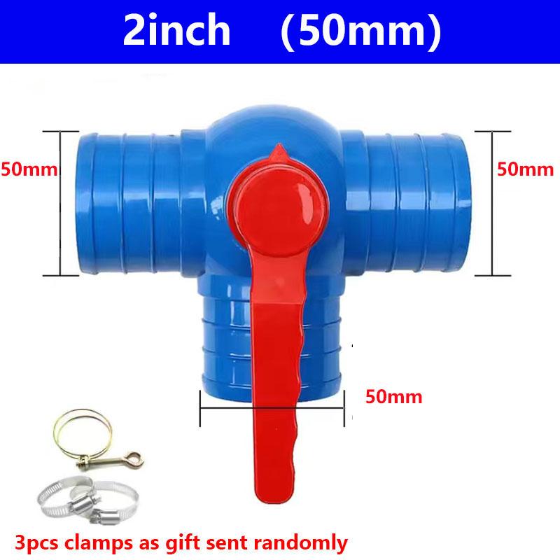 2 2.5 3 solenoid valve water ball valve Three way valve Agricultural micro-spray belt accessories irrigation solenoid valve 2inch