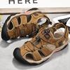 Foreign Trade Large Size Sandals Men's Outdoor Beach Sandals Bag Head Sandals Hollow Men's Breathable Creek Shoes