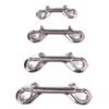 65mm 90mm 100mm 115mm Double Ended Scuba Diving Hook Stainless Steel Eye Bolt Snap Hook Quick Draw Link Carabiner