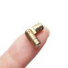 10 Pezzi Mini Scatola di Legno Cerniera Nascosta Cilindrica per Scatola di Vino in Legno Cerniera Chiusura Morbida Piegata Scatola per Gioielli Forniture Ferramenta Fai da Te