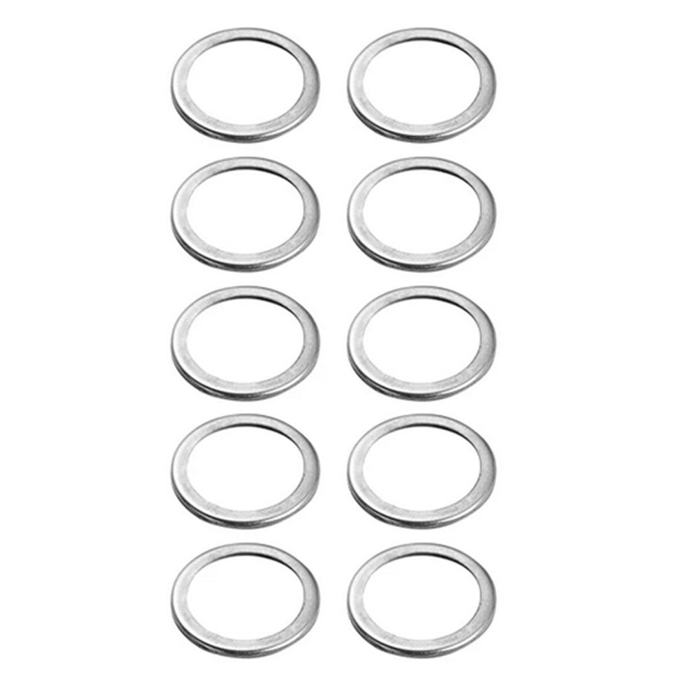 10Pcs For Subaru Oil Drain Plug Crush Washer Gaskets Set 11126-AA000, 11126AA001