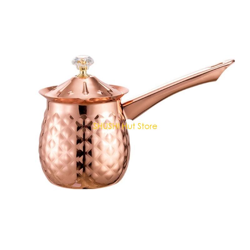 Versatile Stainless Steel Non Slip Small Pots Milk Jugs Milk Frothing Cups D57B