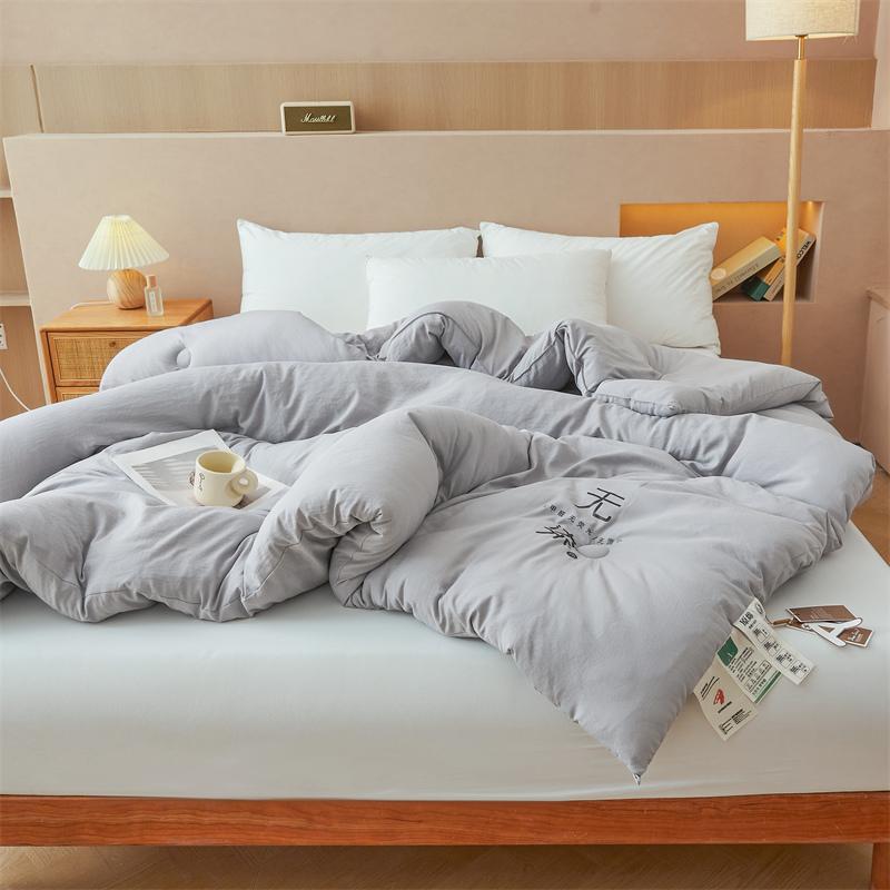 New Polyester Ffiber Spring and Autumn Comforter Winter Comforter Core 1pc 150/180/200/220cm Warm and Breathable