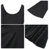 Black slim-fit square-neck French-style fishtail dress with inner slip dress for women, spring and autumn 2026 new model dress