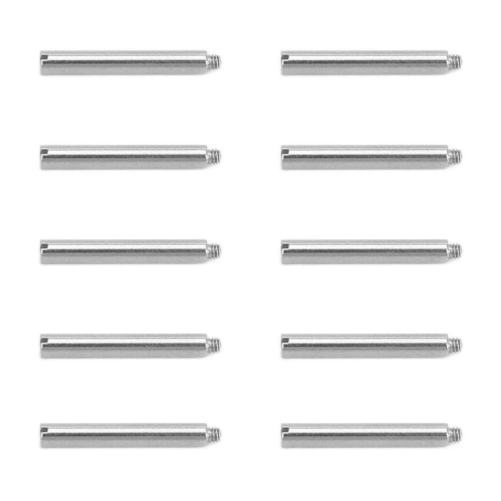 10pcs Watch Band Screw Tube Professional Portable Watch Strap Screw Link Pins Repair Tool Accessories