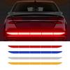Reflective Car Bumper Safety Warning Sticker Anti Collision Warning Reflective Sticker For Automobile Trunk Exterior Accessories