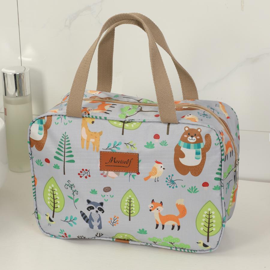 

Новая модная сумка-тоут с мультяшным принтом, большая вместимость, нейлоновая водонепроницаемая дорожная сумка для багажа