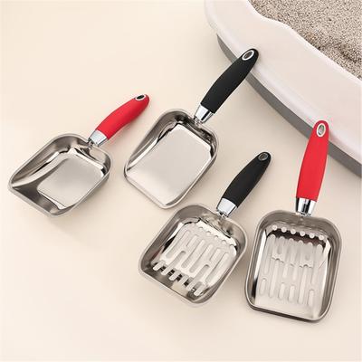 Tungtypad Metallkattlådeskopa 2 st Inte Husdjursvårdsaccessoar Design