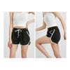 RAKUKOU Women's Shorts, Cotton Blend, Sports Shorts, Summer, With Pockets, Casual Wear, Soft, Breathable, Stretchy, Sweat Absorbent, Quick Drying,