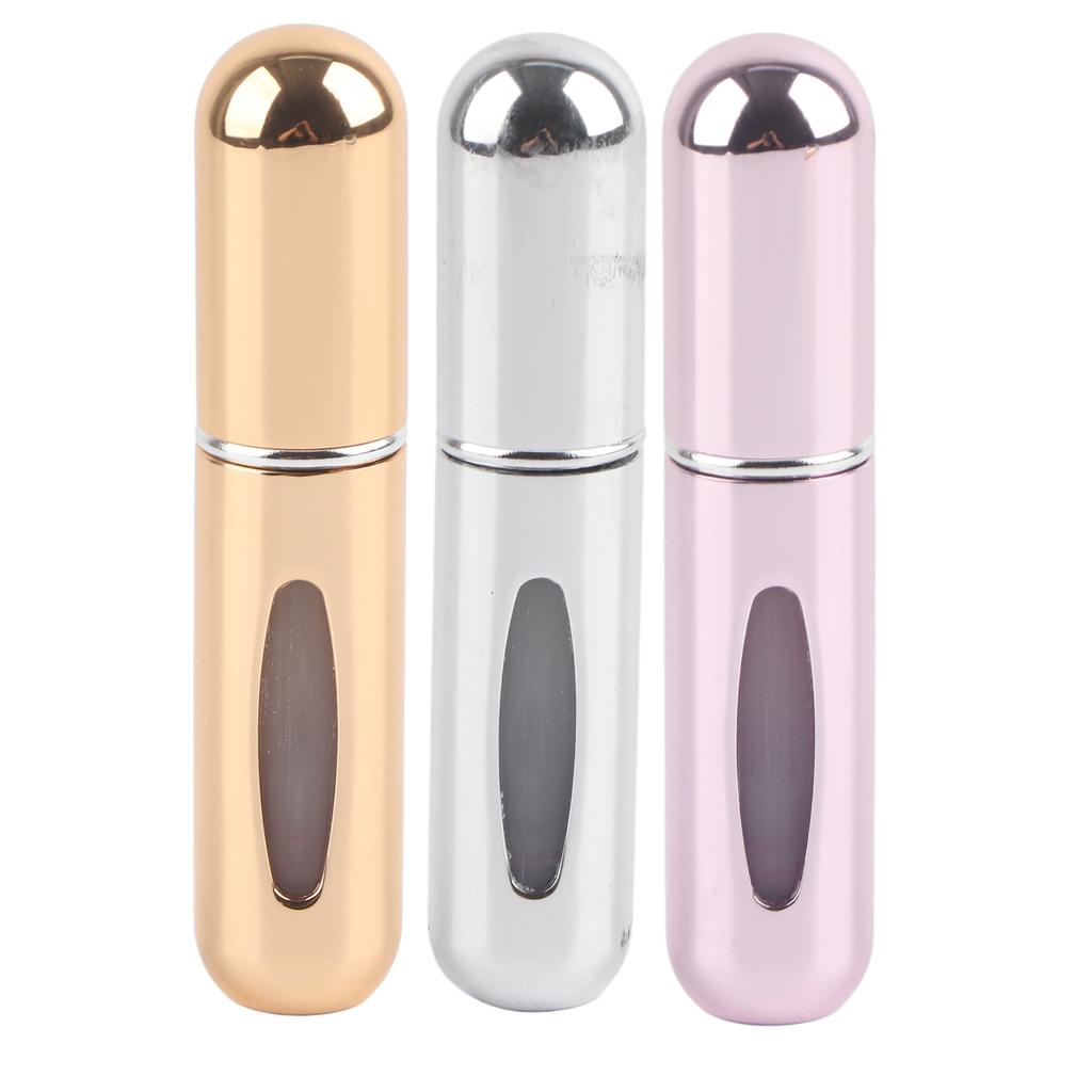 Tragbare Parfümflasche, Zerstäuberflasche zur Flüssigkeitsabgabe für unterwegs, 5 ml