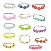 Daisy Floral Wreath Elastic Headband Decorative Flower Headpiece Headwear For Home Decoration Or Festival Celebrations