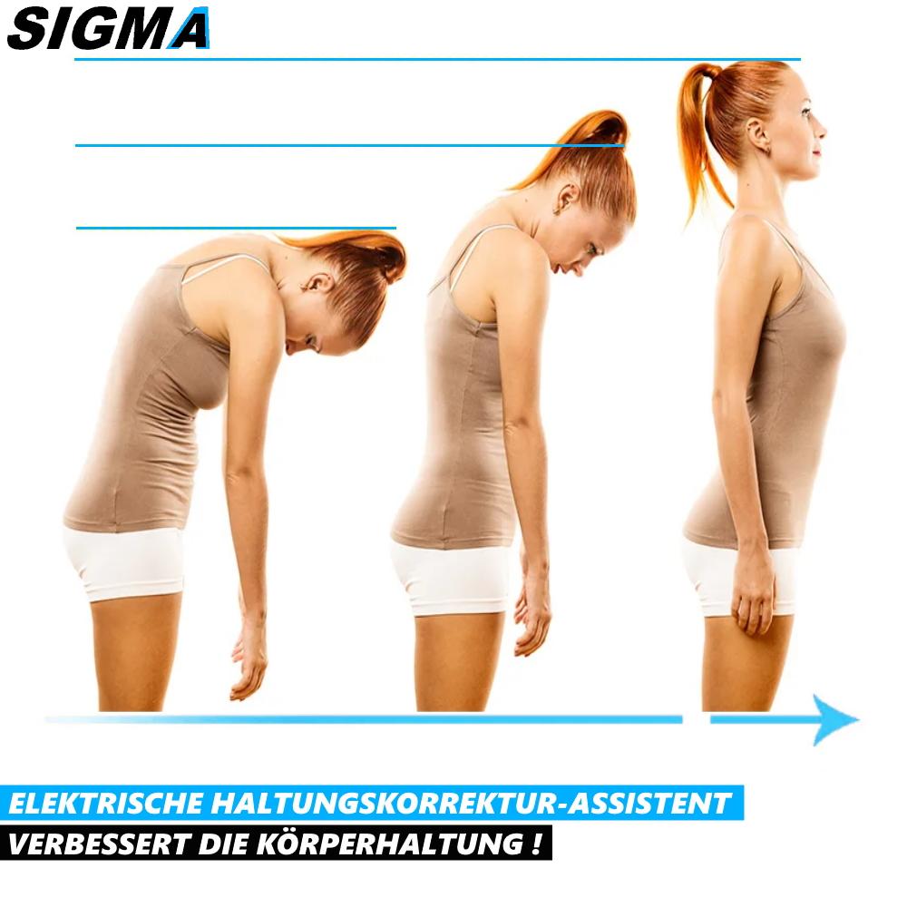 SIGMA Smarter Rückenhalter Geradehalter Stabilisator Gürtel Haltungskorrektur