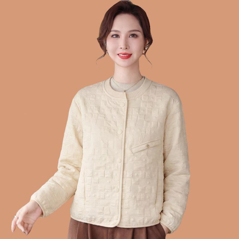 

Spring/Autumn 2026 Chic Jacket for Women Over 50: Casual Style for Middle-Aged & Elderly 2XL (120-135 jin)