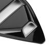 Car Decoration Sticker Glossy Black Car Window Louvers Side Air Vent Cover Fit for   2016‑  Window Side Vent