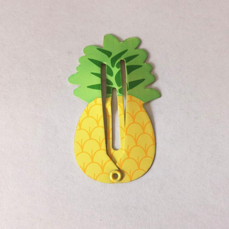 Trendy Kids' Hair Accessories: Cute Animal Metal Hair Clips & Waterdrop Print Crown Side Pins