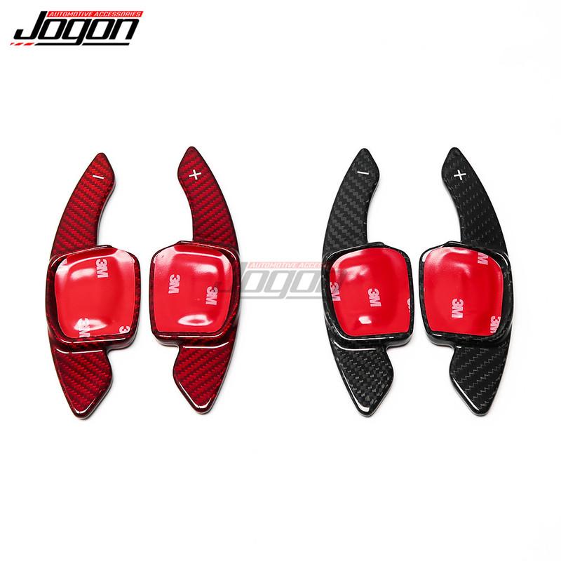 Real Carbon Shift Paddle For Volkswagen VW Golf 7 MK7 GOLF 8 MK8 Rline GTI R 2013- Car Steering Wheel DSG Shifter Extension