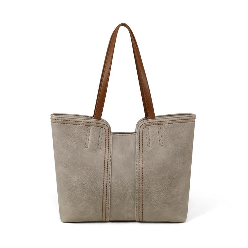 Geantă de mână din piele naturală pentru femei, geantă de mână cu un singur umăr, geantă de navetă, geantă de mână la modă, geantă de mână retro pentru femei