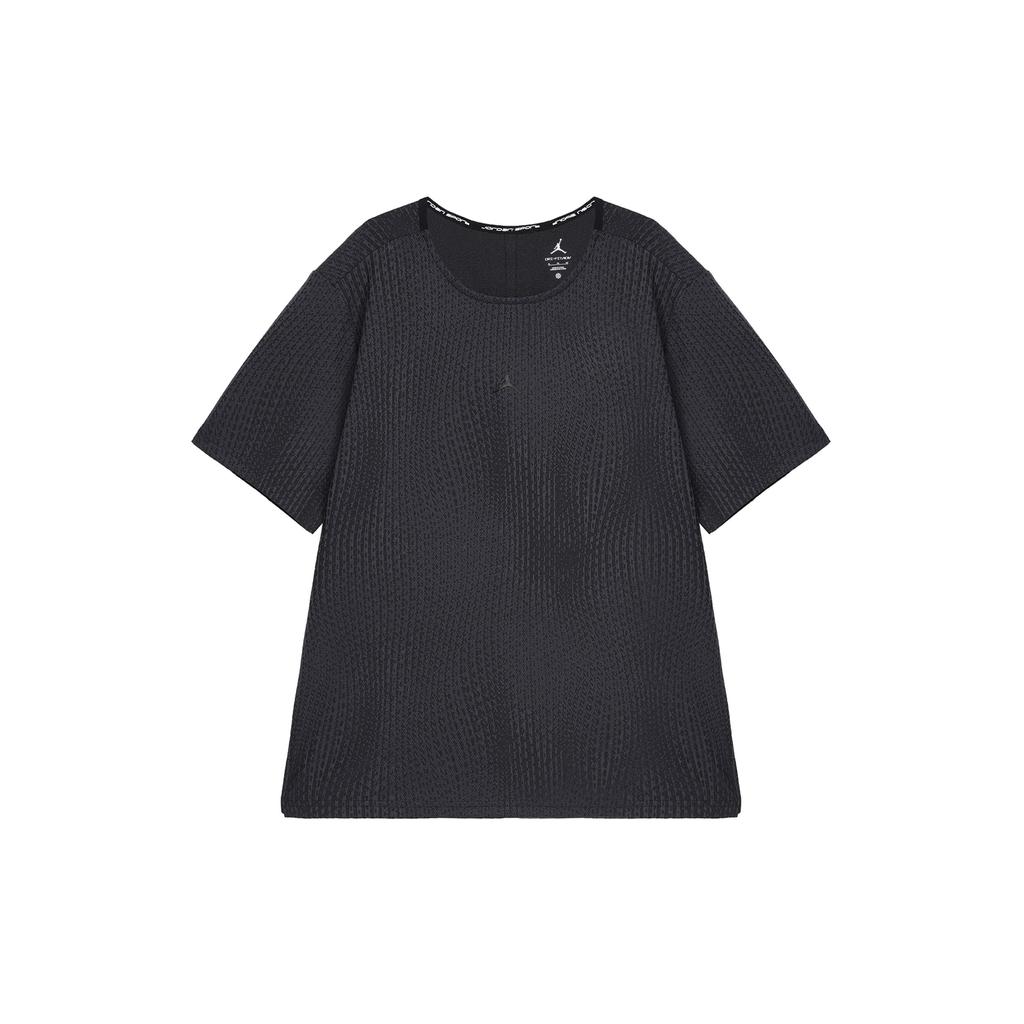 Jordan Dri-Fit Adv Quick-Dry Crew Neck Solid Color Logo Short Sleeve T-Shirt Men T-Shirts Dark-Gray FN5865022