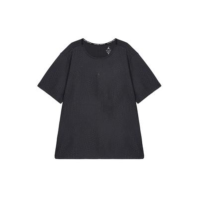 Dri-Fit Adv Hurtigtørkende Rund Hals Ensfarvet Logo Kort Erme T-skjorte Herre T-skjorter Mørkegrå FN5865022