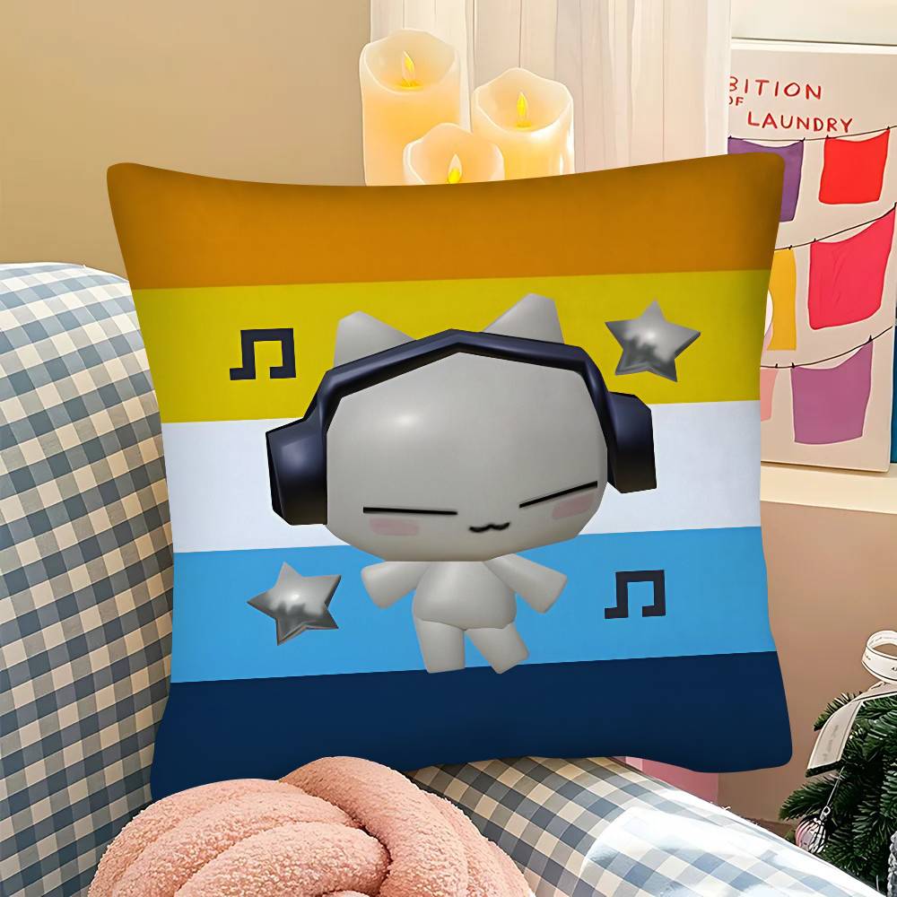 1pc Aroace Pride Anime Pillow Case Fashion Square Pillowcase Bedroom Sofa Room Ins Decoration Leisure