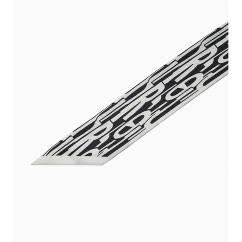 ROUGE & LOUNGE Bolo Silk Twilly Scarf (ivory)_RA2F3AMF002WIV