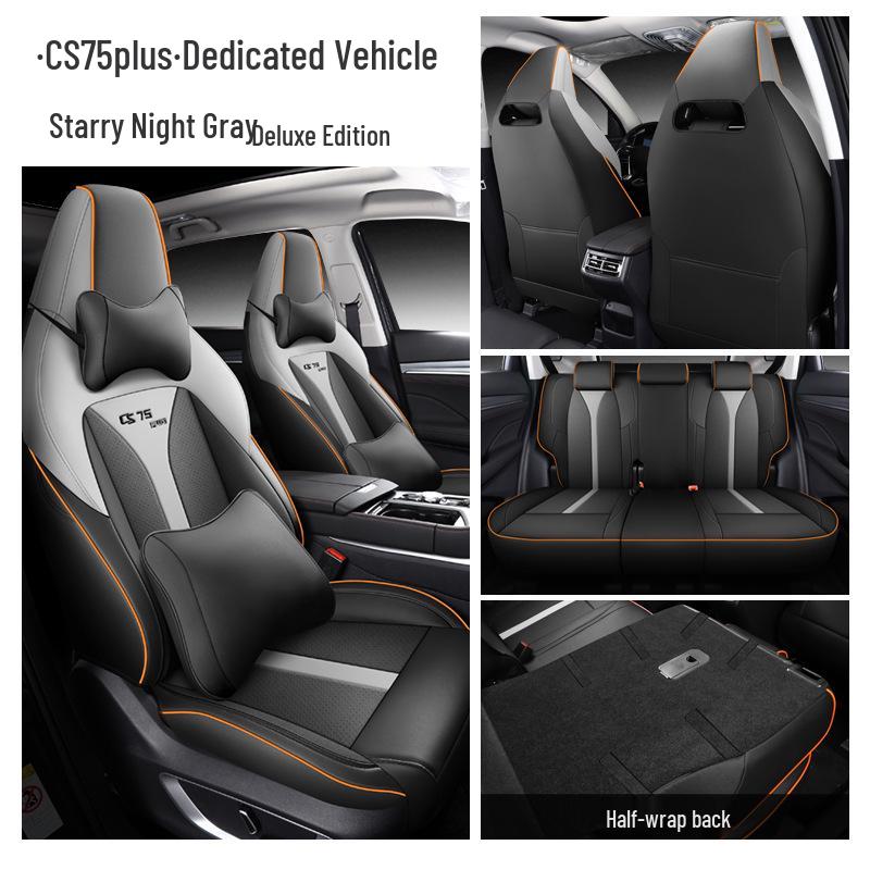 Cojín Universal para Asiento de Coche para Todas las Estaciones para Changan CS75 PLUS 2ª/3ª Generación - Cobertura Completa
