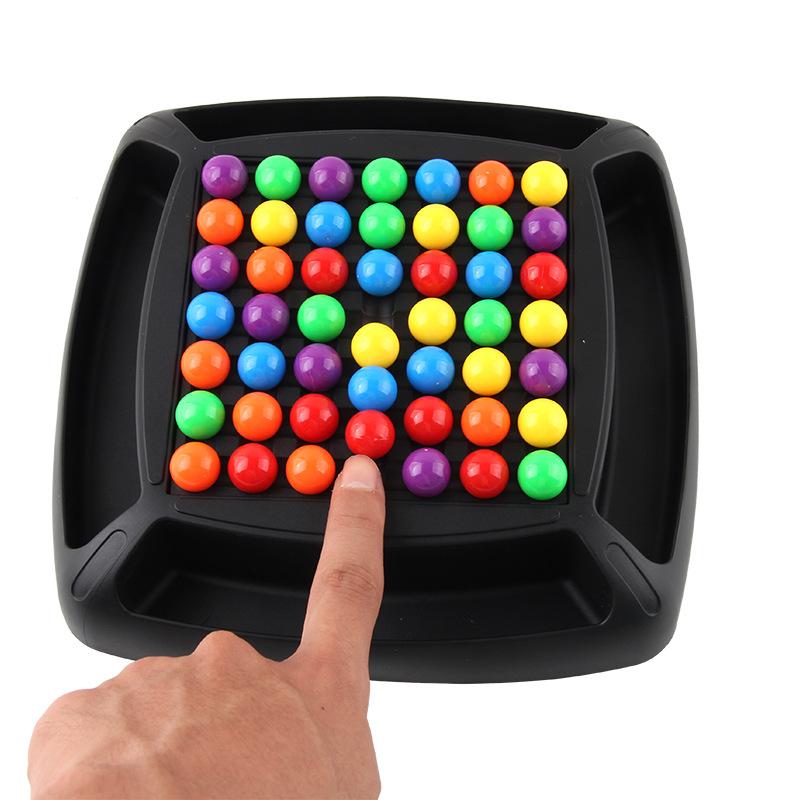 Thickened Rainbow Ball Happy Children's Early Education Parent-Child Interactive Desktop Game