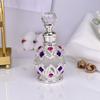 1Pc 15Ml Dubai Style Storage Bottle Glass Bottle Refillable Perfume Essential Oil Bottle Special Split Bottle Empty Bottle
