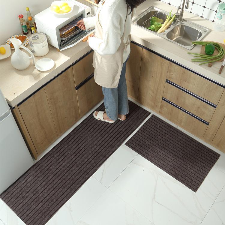 Seven Stripes Non-Slip Waterproof Kitchen Entrance Mat
