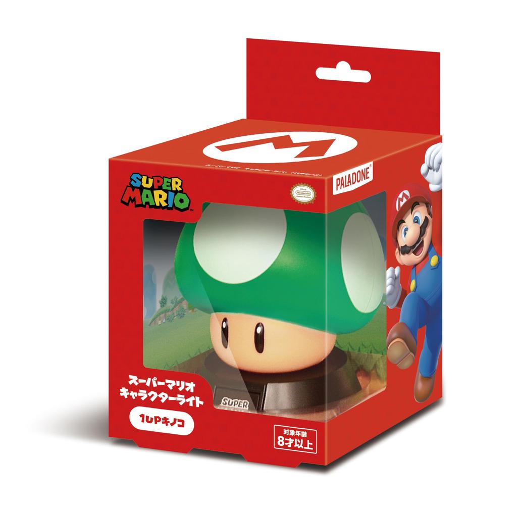 Super Mario Character Light (1UP Mushroom)