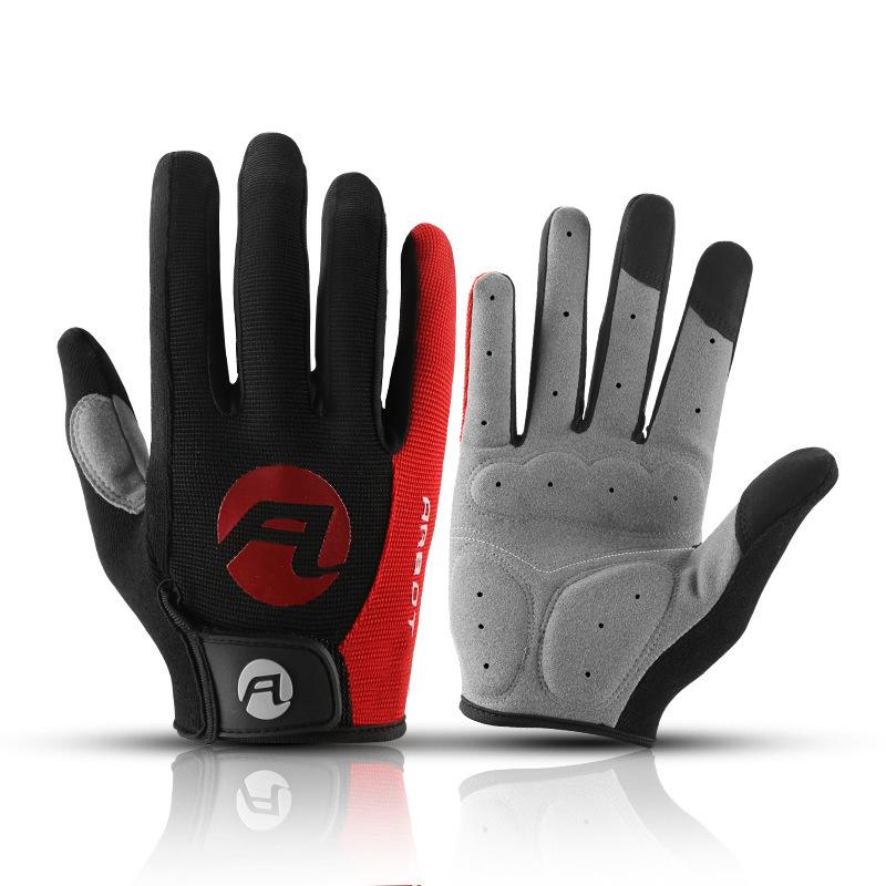 Cycling Gloves Long Full Finger Summer Sunscreen Breathable Non-slip Wear-resistant Outdoor Sports