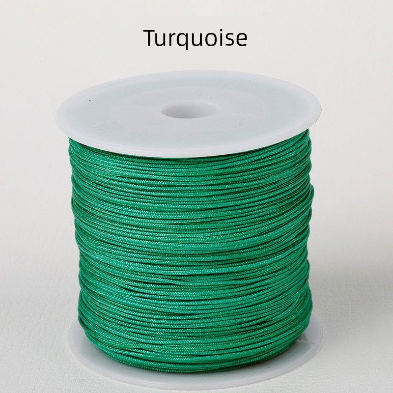 No. 72 Jade Thread 100 M Handmade Braided Rope Bracelet Red Rope Braid Rope Thread Carrying Strap String Jewelry Thread DIY Material