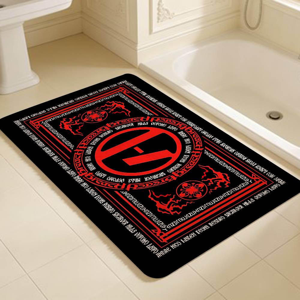

Popular T-Twenty One Pilot Band Entrance Door Mat Nordic Style Home Doormat Bathroom-Toilet Mats Bedroom Hotel Decor Mat 40cm x 60cm