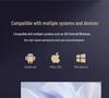 Portable Foldable Bluetooth Keyboard & Touchpad Set for Laptops, iPads, Tablets, Phones with Wireless Mouse
