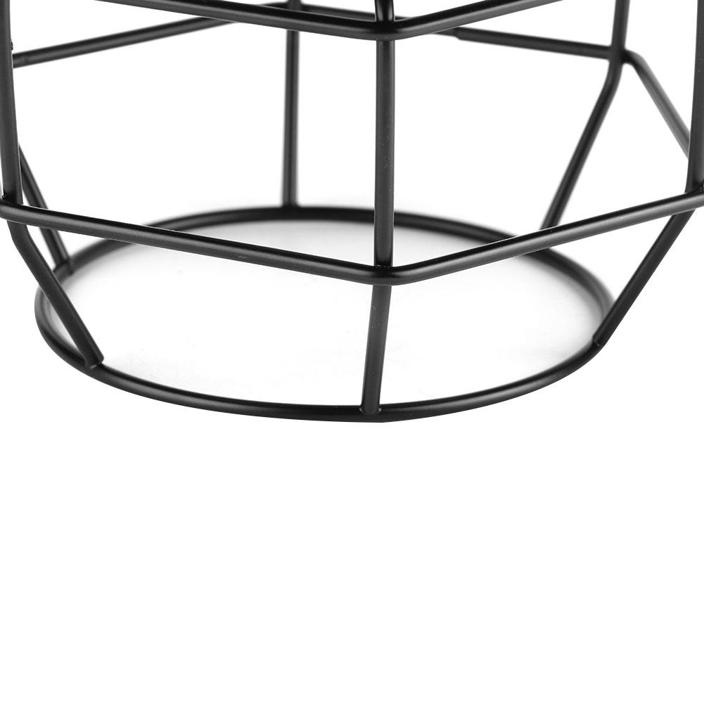Vintage Industrial Iron Art Cage E27 LED Chandelier Ceiling Light Pendant Lamp for Bar Coffee Shop Decoration 100-240V