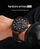 YASHIDUN Men's Multifunctional Luminous Waterproof Leather Watch