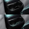 for 12-15 Toyota Tacoma interior modified piano black rear center cup holder decoration sticker