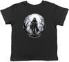 Grim Reaper Death Kids T-Shirt Skeleton Skull Goth Childrens Boys Girls Gift