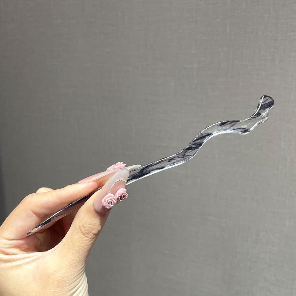 Neuer Chinesischer Stil Waschmalerei Haarstäbe Vintage Essstäbchen Haarnadel Frauen Haarspange Nadel Kopfschmuck Kopfschmuck Schmuck Accessoires